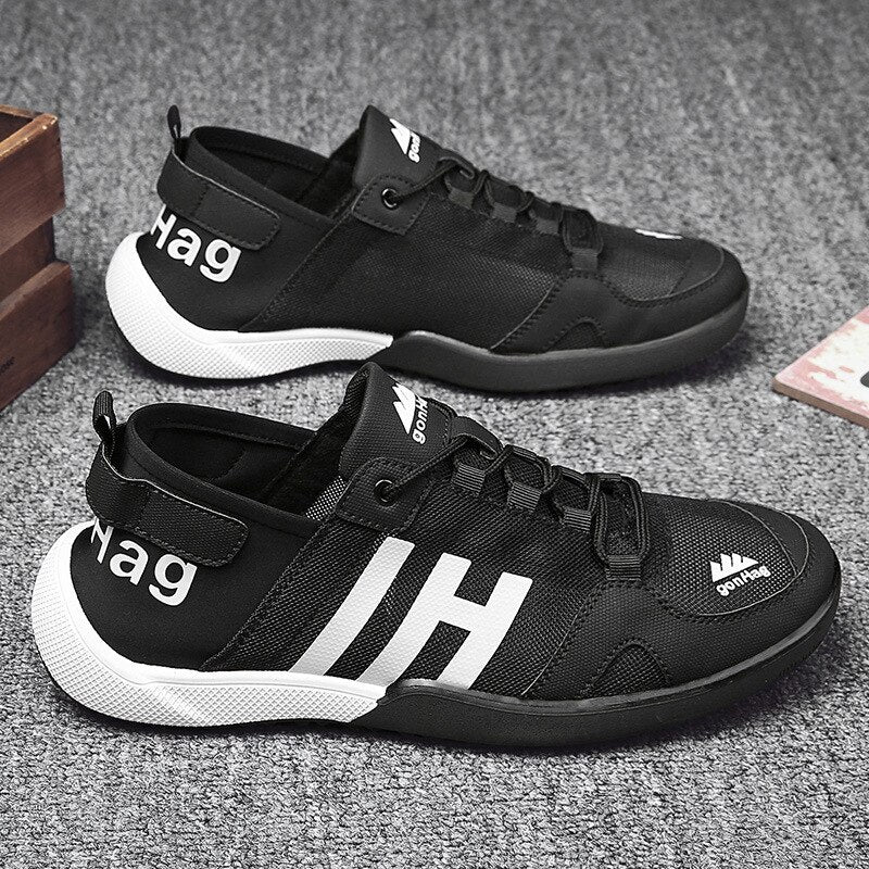 Niulatu Spring Men Shoes Slip On Casual Shoes Lightweight Comfortable Breathable Couple Walking Sneakers Feminino Zapatos Hombre DJSE