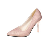 Niulatu High Heels Women Spring and Autumn 2025 New Pointed Toe Solid Color Comfortable Fashion Shallow Mouth Women's Shoes DJSE