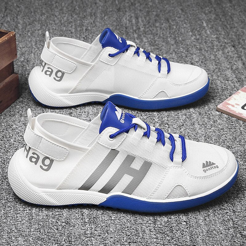 Niulatu Spring Men Shoes Slip On Casual Shoes Lightweight Comfortable Breathable Couple Walking Sneakers Feminino Zapatos Hombre DJSE
