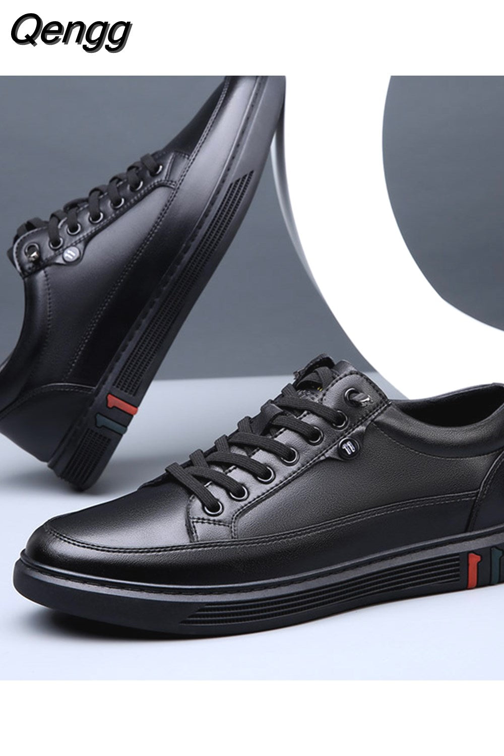 Niulatu Genuine Leather Shoes Men Footwear Soft Leather Mens Casual Shoes Flat Brand Male Footwear Black Brown A4906 DJSE