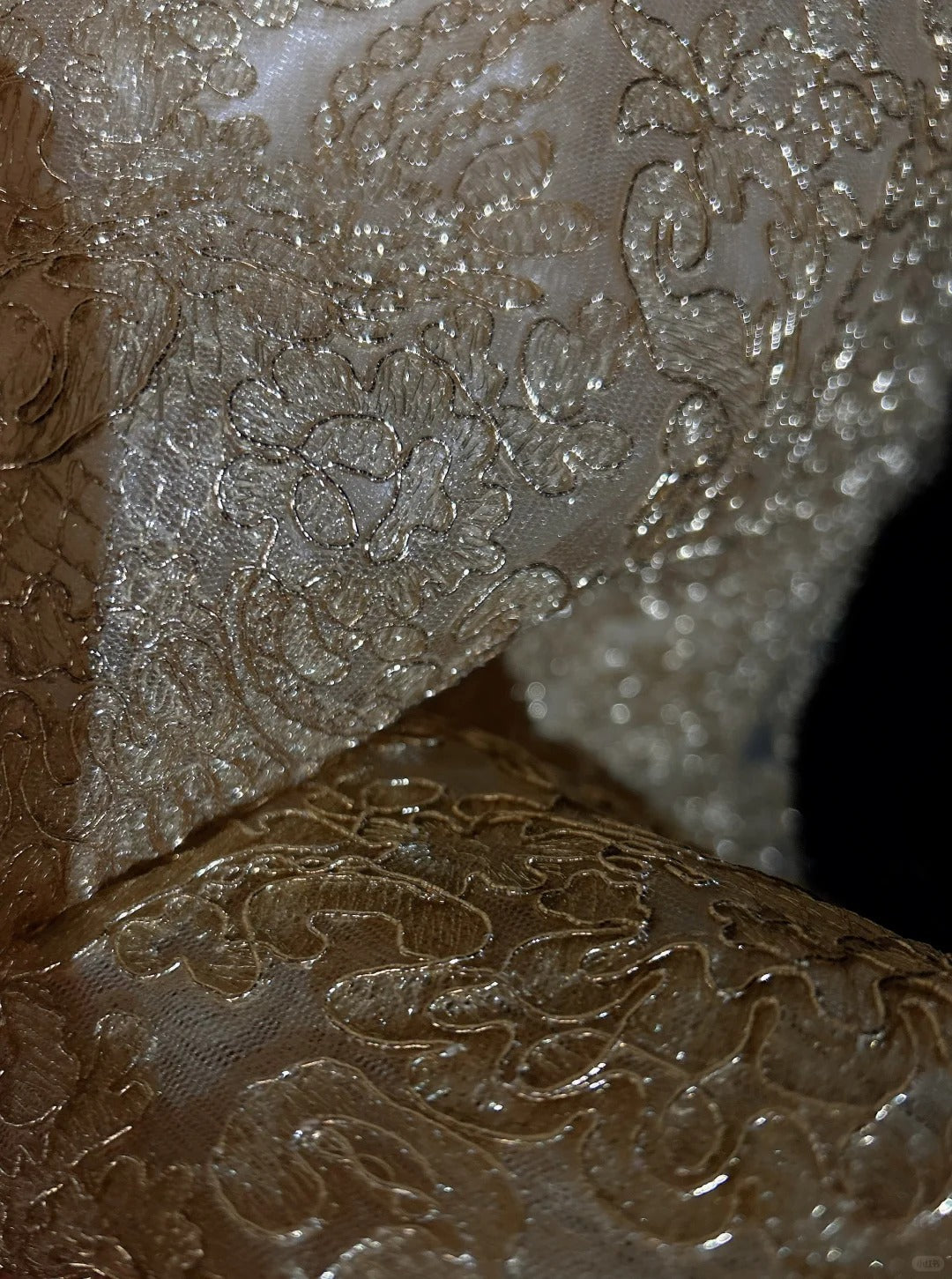 Niulatu Gold Sweetheart Neck A-Line Tulle Sequin Short Prom Dresses Sweet 16 Dress HZ1031