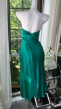 Niulatu Dark Green Strapless Short Sheath Formal Dress Party Dress HZ1031