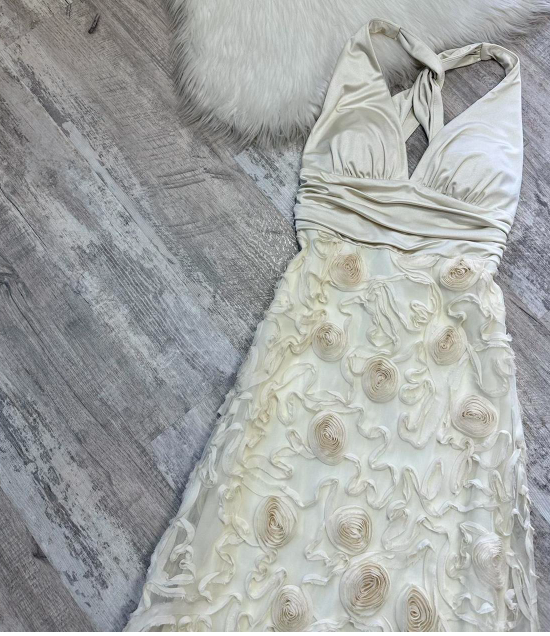 Niulatu V-neck Sheath Tulle Applique Long Prom Dresses, Backless Formal Evening Dresses HZ1026