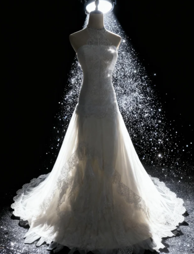 Niulatu Halter Neck Sheath Long Wedding Dresses Sleeveless Bridal Gowns Tulle Lace Bridal Dresses HZ1026