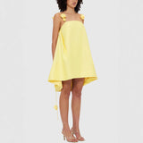 Niulatu Sling Dress In Spring/Summer 2025 INS Casually Relaxed Holiday Women's Dress SPCP