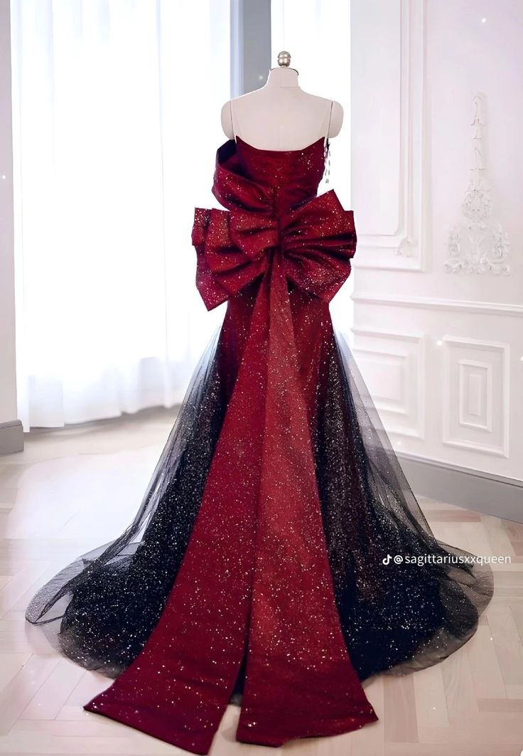 Niulatu Mermaid Off The Shoulder Burgundy Long Party Dress Satin Prom Dresses SD1477