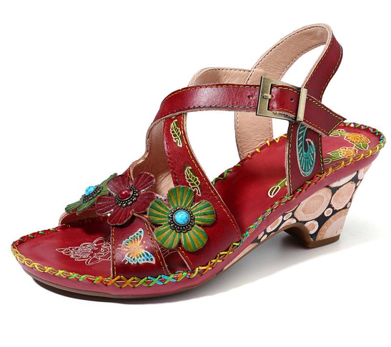 Niulatu Wedges Sandals Platform Shoes Fashion Unique Open Toe Women Sandals Soft Comfortable Walking Shoes for Women DJSE