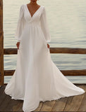 Niulatu Dresses A-Line Camisole Sleeveless Tea Length Chiffon Bridal Gowns With Pleats Simple HZ1007