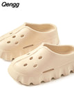 Niulatu Chunky Platform Slippers for Women 2025 Summer Comfortable Soft Sole Pillow Slides Sandals Wman Non-Slip Beach Shoes DJSE