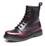 Niulatu Boots Women Genuine Leather Shoes For Winter Boots Shoes Woman Casual Autumn Genuine Leather Botas Mujer Female Ankle Boots DJSE