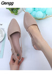 Niulatu Fashion Women's Flat Shoes Pointed Toe Light Luxury Sandals Women Designers Elegant Woman Casual Comfortable Shoes DJSE