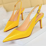 Niulatu Shoes Patent Leather Woman Pumps Kitten Heels Occupation OL Office Shoes Classic Pumps Plus Size 35-43 Shoes Women Heels DJSE