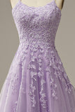 Niulatu tulle lace long prom dress formal dress HZ0113