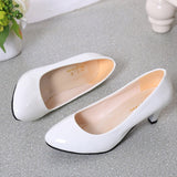 Niulatu Pumps Nude Shallow Mouth Women Shoes Fashion Office Work Wedding Party Shoes Ladies Low Heel Shoes Woman Autumn DJSE