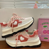 Niulatu Lolita shoes new pink platform sneakers sweet purple Japanese Women shoe college girls Tennis shoes Women's sports shoes DJSE