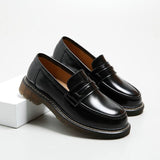 Niulatu literary Retro Women's Shoes Thick Bottom Mori Girl Japanese Mary Jane Single Shoes College Style DJSE