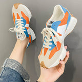 Niulatu Designer Shoes Women's Sneakers Mesh Breathable Sport Shoes Ladies Vulcanized Shoes Casual Women Walking Shoes Female DJSE