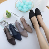 Niulatu Fashion Women's Flat Shoes Pointed Toe Light Luxury Sandals Women Designers Elegant Woman Casual Comfortable Shoes DJSE