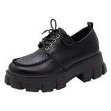 Niulatu Janes women's Pumps Spring Sweet Cute Lolita Casual Girls Shoes Platform Chunky Heels College Student Jk Shoes DJSE
