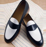 Niulatu Men Pu Leather Shoes Slip on Casual Shoes Dress Shoes Brogue Shoes Spring Ankle Boots Vintage Classic Male Casual F109 DJSE
