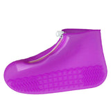 Niulatu Reusable Shoe Covers Waterproof Galoshes Rubber Boots Women Anti-slip Covers for Shoes Men Silicone Shoe Protector DJSE