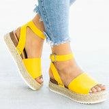 Niulatu Women Sandals Plus Size Wedges Shoes For Women High Heels Sandals Summer Shoes 2025 Flip Flops Chaussures Femme Platform Sandals DJSE