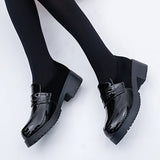 Niulatu Lolita Girl Women Maid Shoes Round Toe lolita Shoes Japanese JK High School Uniform Kawaii Anime Cosplay low Heel shoes DJSE