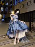 Sexy Ball Gown Off The Shoulder Half Sleeves 21st Birthday Dress Lolita Dress Birthday Outfits HZ1214