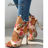 Niulatu Women's Pumps Sexy Peep Toe Colorful Bowknot Female Shoes 2025 Summer Leisure Thin High Heel Lady Sandals Size DJSE