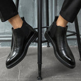 Niulatu Boots Men Leather Shoes Men Ankle Boots Fashion Brand Autumn Winter Male Footwear 2025 fgb5 DJSE
