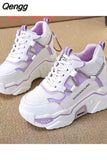 Niulatu Sneakers Women Shoes Platform Women Mesh Breathable Vulcanized Shoes Wedge Casual Shoes Woman Summer Zapatos Mujer7 DJSE