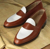 Niulatu Men Pu Leather Shoes Slip on Casual Shoes Dress Shoes Brogue Shoes Spring Ankle Boots Vintage Classic Male Casual F109 DJSE