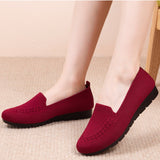 Niulatu Women Shoe Indoor Mules Soft Fabric Platform Slides Slip-on Flat Female Breatahble Loafers Girl Mesh Chaussure DJSE