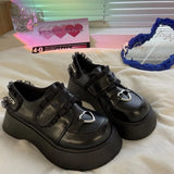 Niulatu Lolita Shoes JK Uniform Platform Shoes Japanese School Uniform High Heels Cute Mary Jane College Girls Shoes 2025 Women Shoe DJSE