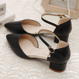 Niulatu Women Shoe Designer Pump Square Heel for Summer Dancing Party Wedding Sandal Chaussure DJSE
