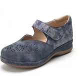 Niulatu Women Shoes 2025 Summer Fashion Round Toe Flats Shoes Women Hollow Out Vintage Shoes Women Size 43 Casual Shoes Zapatos DJSE
