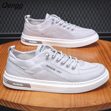 Niulatu Canvas Shoes Simple Breathable Wear-Resistant Flat Men Sneakers Comfortable Street Shoes Alpargatas Hombre DJSE