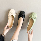 Niulatu Shoes Women Fashion Pointed Toe Female Spring Autumn Single Shallow Mouth Loafers Shoes Mocasines De Mujer Zapatos DJSE