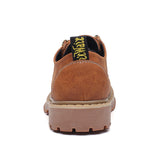 Niulatu 2025 Men Casual Shoes Men Martins Leather Shoes Work Safety Shoes Winter Waterproof Ankle Botas Brogue Plus Size DJSE