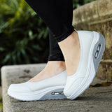 Niulatu Women Sneakers Flats Loafers Sweet Shallow Comfort Moccasins Slip-on PU Platform Ballet Ladies Vulcanized Shoes New DJSE