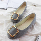 Niulatu 2025 Women Flats Luxury Elegant Pumps Woman Loafers Summer Moccasins Ballerinas Flat Casual Shoes Ladies Plus Size 43 DJSE