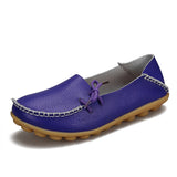 Niulatu Women Genuine Leathe Shoes Moccasins Mother Loafers Soft Slip On Leisure Flats Casual Female Driving Ballet Footwear DJSE
