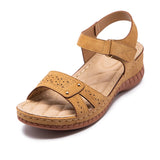 Niulatu Women Sandals Summer New Women's Platform Shoes Fashion Comfortable Casual Light Soft Female Wedges Retro Sandals 2025 DJSE