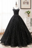 Niulatu Tulle Satin Sweetheart Neck Long Prom Dress, Evening Dress HZ0113