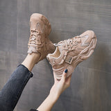 Niulatu for Women with Free Shipping 2025 Designer Platform Casual Sports Running Vulcanized White Shoes Female Chunky Sneaker DJSE