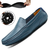 Niulatu Men Shoes Luxury Trendy 2025 Casual Slip on Formal Loafers Men Moccasins Italian Black Male Driving Shoes Sneakers DJSE