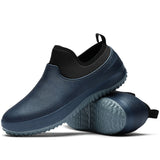 Niulatu New Men Shoes Kitchen Working Shoes Breathable Non-slip Waterproof Chef Shoes Casual Flat Work Shoes Water Shoes Rain Boots DJSE