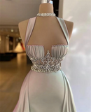 Niulatu Sage Green Prom Dress Long Prom Dresses HZ0113