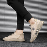 Niulatu Men Shoes Trend Mens Board Shoes Umbrella Canvas Sneakers All-match Sports Casual Shoes Flat alpargatas hombre DJSE
