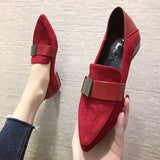 Niulatu Women's New Metal Hemp Soled Shoes Decorative Lace Less Pointed Shoes Four Seasons Work Anti-skid 2025 DJSE